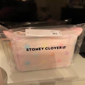 Stoney Clover Lane Pastel Star Cosmetic Bag